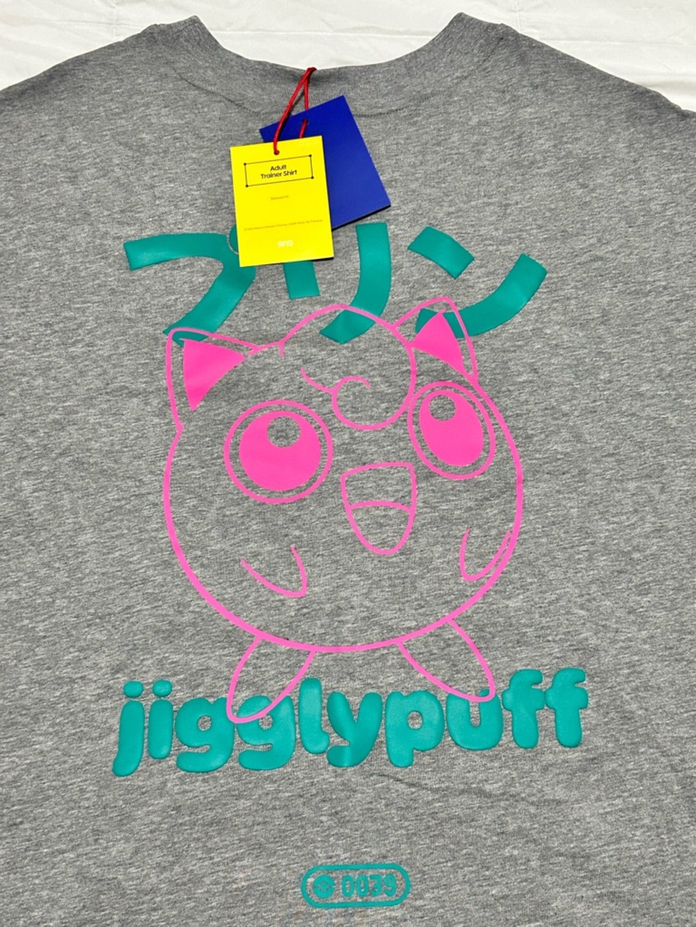 Target Gray Jigglypuff Graphic Tee with Pink & Teal